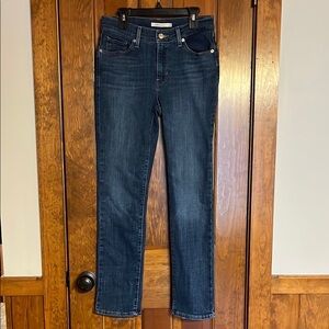 Levi's Blue Straight Leg Jeans Classic Indigo